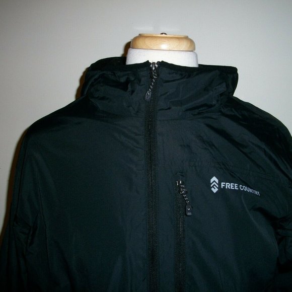 Free Country Lightweight Wind Shear Black Jacket - Picture 3 of 4